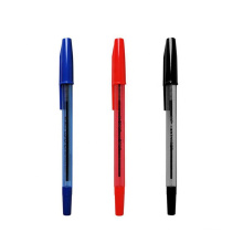 Andstal Simple Ballpoint Pen School Ball Pen Transparent Plastic Ballpoint Pen